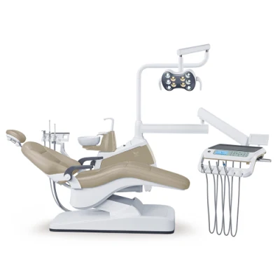 Unidad giratoria Silla dental aprobada por ISO Silla de clínica dental Precio/Sedación Cuidado dental/Equipo de higienista dental